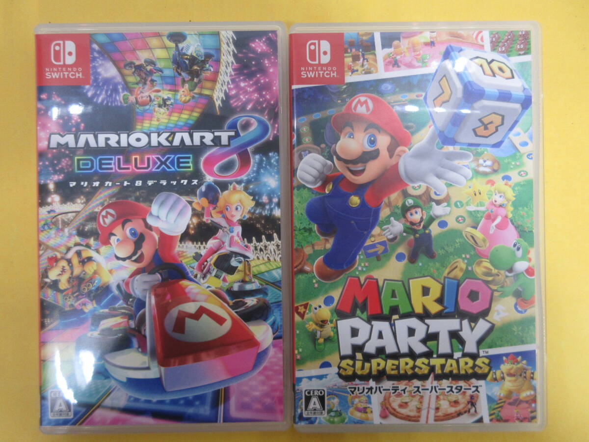 054) 中古 ニンテンドー Switchソフト 2本セット マリオカート 054) 中古 ニンテンドー Switchソフト 2本セット マリオカート