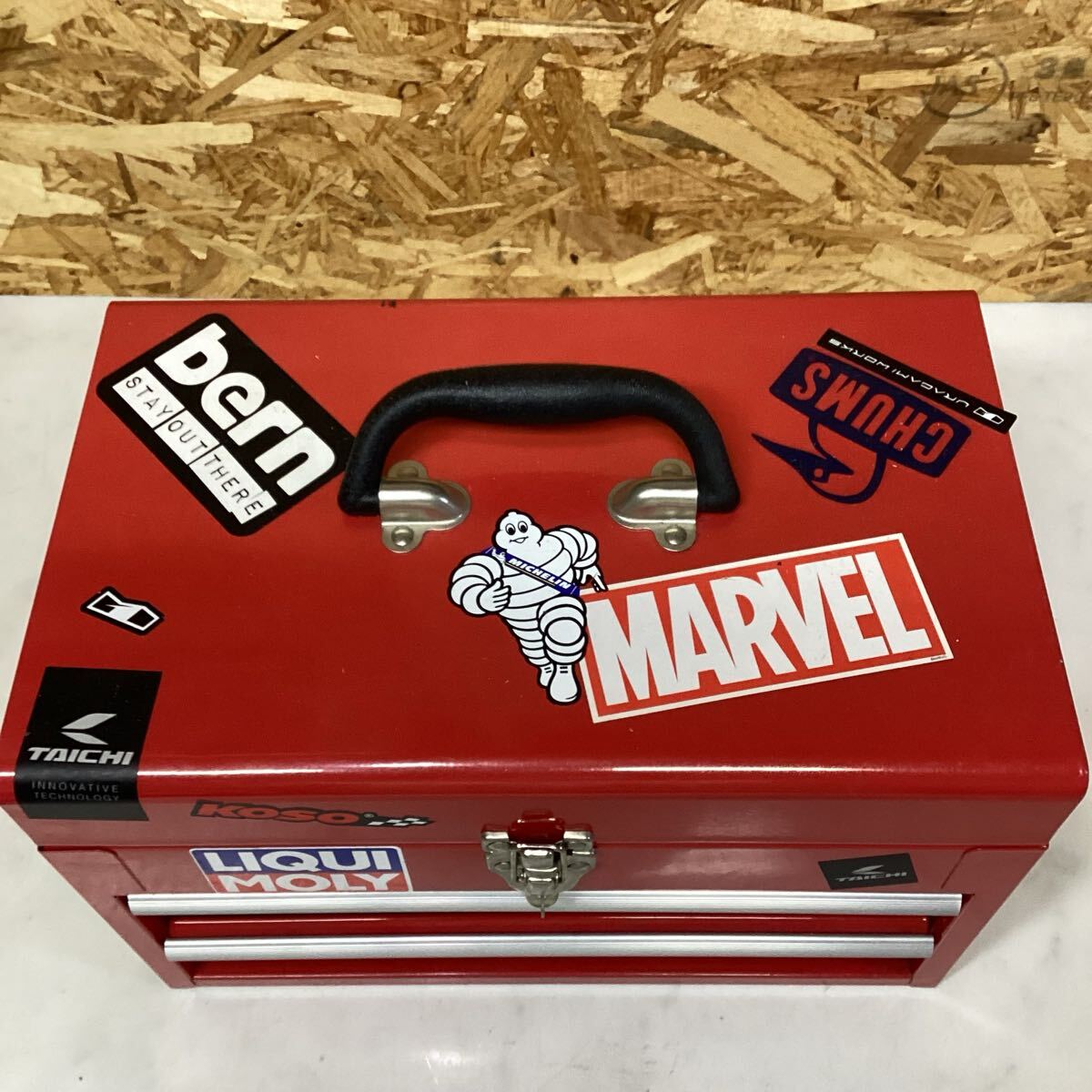 工具ボックス ツールボックス ツールチェスト 工具付き レッド 工具ボックス ツールボックス ツールチェスト 工具付き レッド