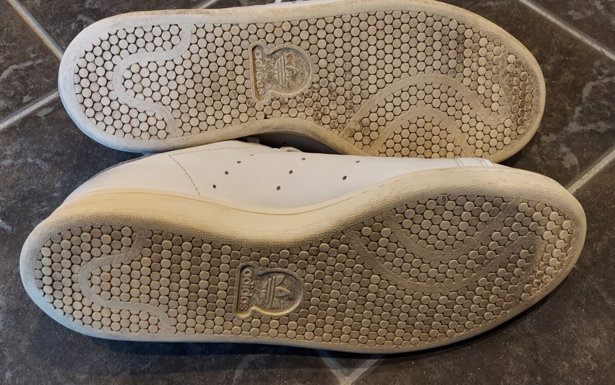  быстрое решение * ограничение / Adidas / Stansmith / белый / серый /adidas/STAN SMITH/ кожа /26.5cm/ super Star / Nike / New balance / Converse 