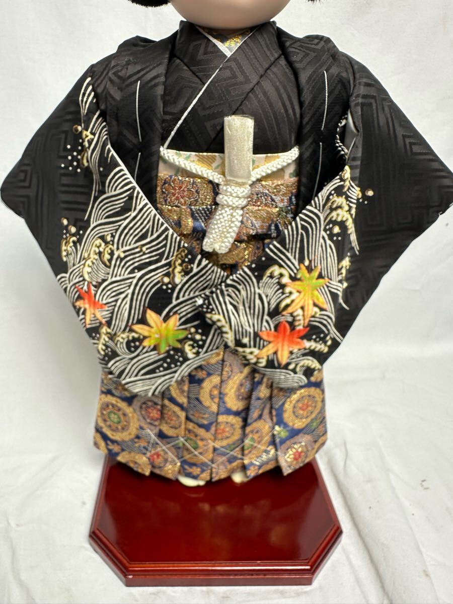 WU3048 市松人形 12号 昭和レトロ 男女ペア作品 着物 置物 WU3048 市松人形 12号 昭和レトロ 男女ペア作品 着物 置物
