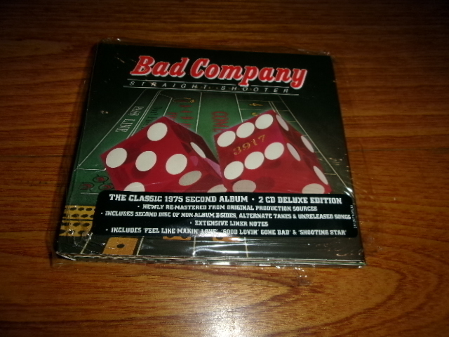 BAD COMPANY■デラックス・エディション版２CD「STRAIGHT SHOOTER」★バッド・カンパニー/ストレイト・シューター/フリー