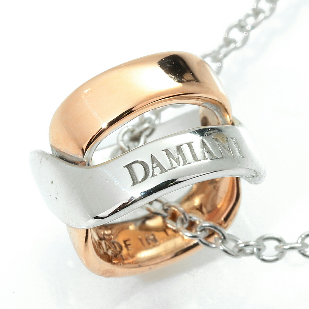 ダミアーニ アブラッチョ ペンダントネックレス K18 DAMIANI 中古 プレラブド 返品OK