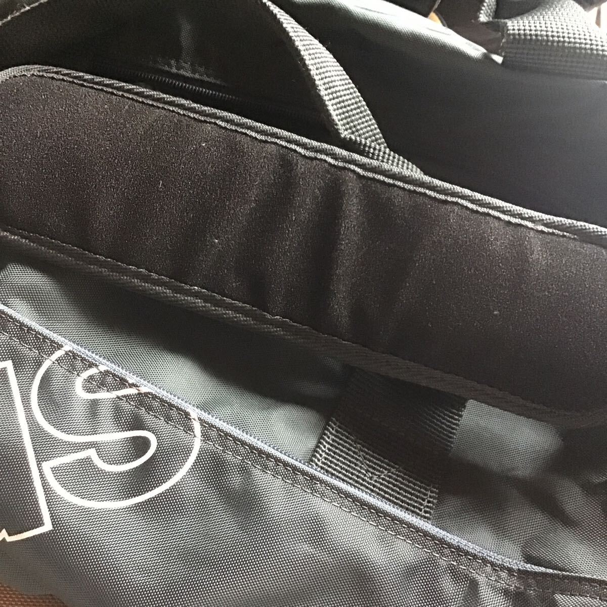 美品　adidas アディダス 2way ショルダーバッグ ボストンバッグ 旅行バッグ　グレー