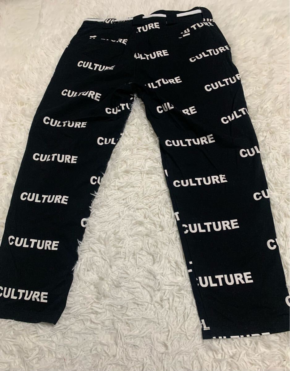 FOREVER21 カジュアルパンツ　ブラック　総柄　Mサイズ_画像7