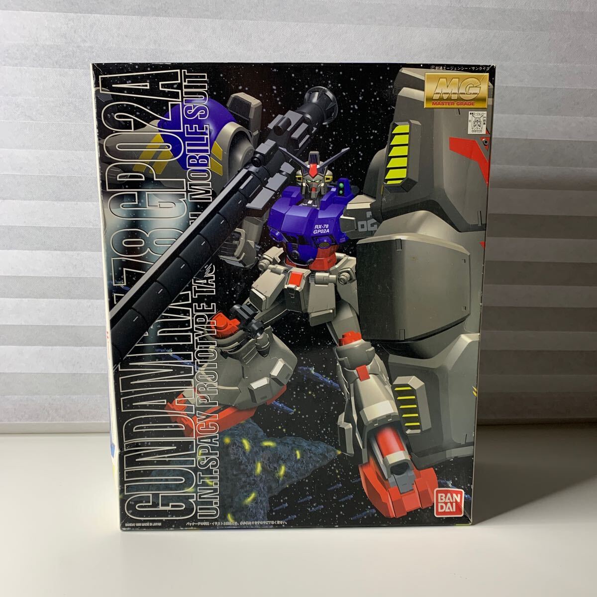 RX-78 GP02A ガンダム試作2号機 コーティングバージョン (1/100スケール MG 機動戦士 ガンダム0083 STARDUST MEMORY 74897)