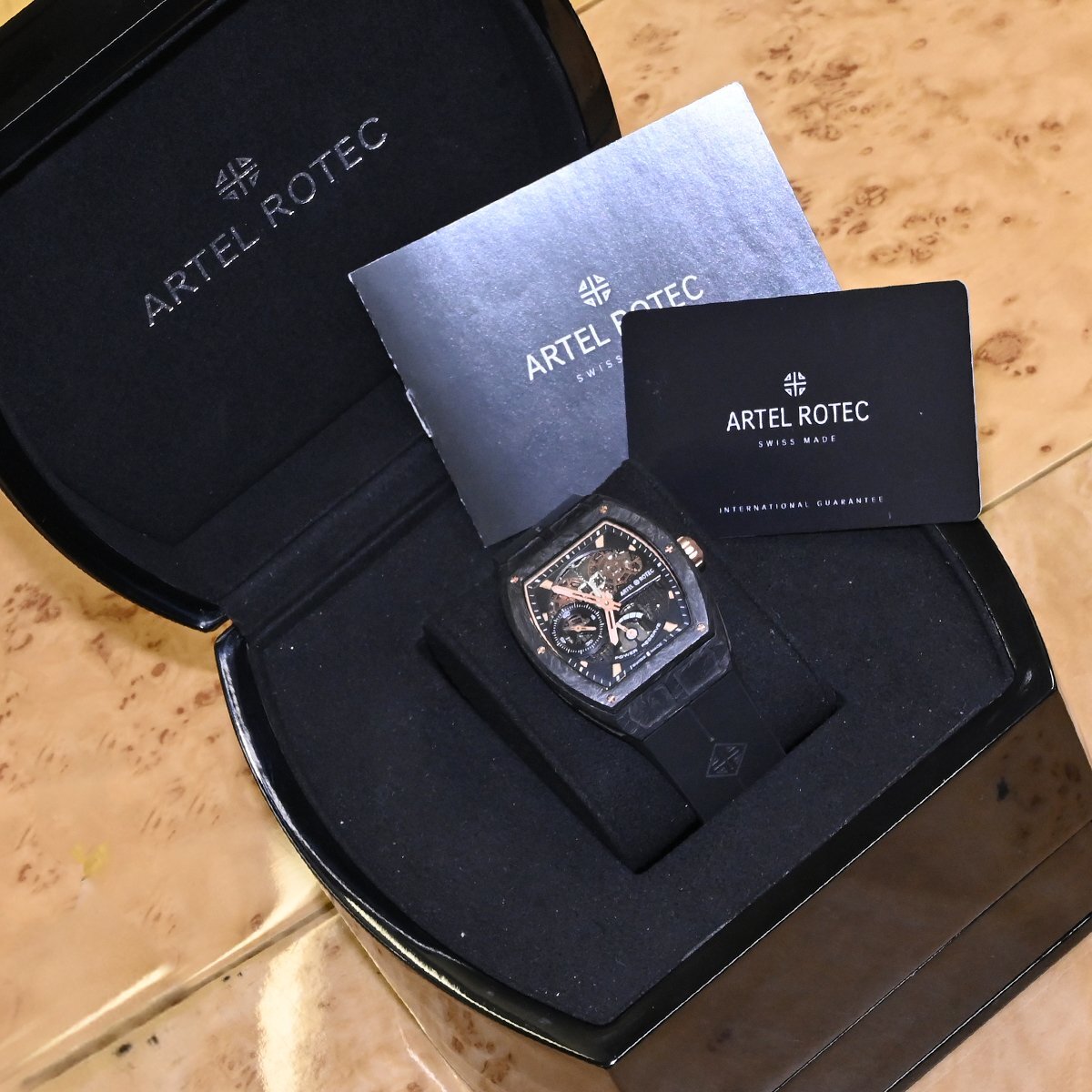 55%以上節約 本物 新品同 クロノセオリー取扱 アーテルロック 全品完売 3針(時、分、秒)