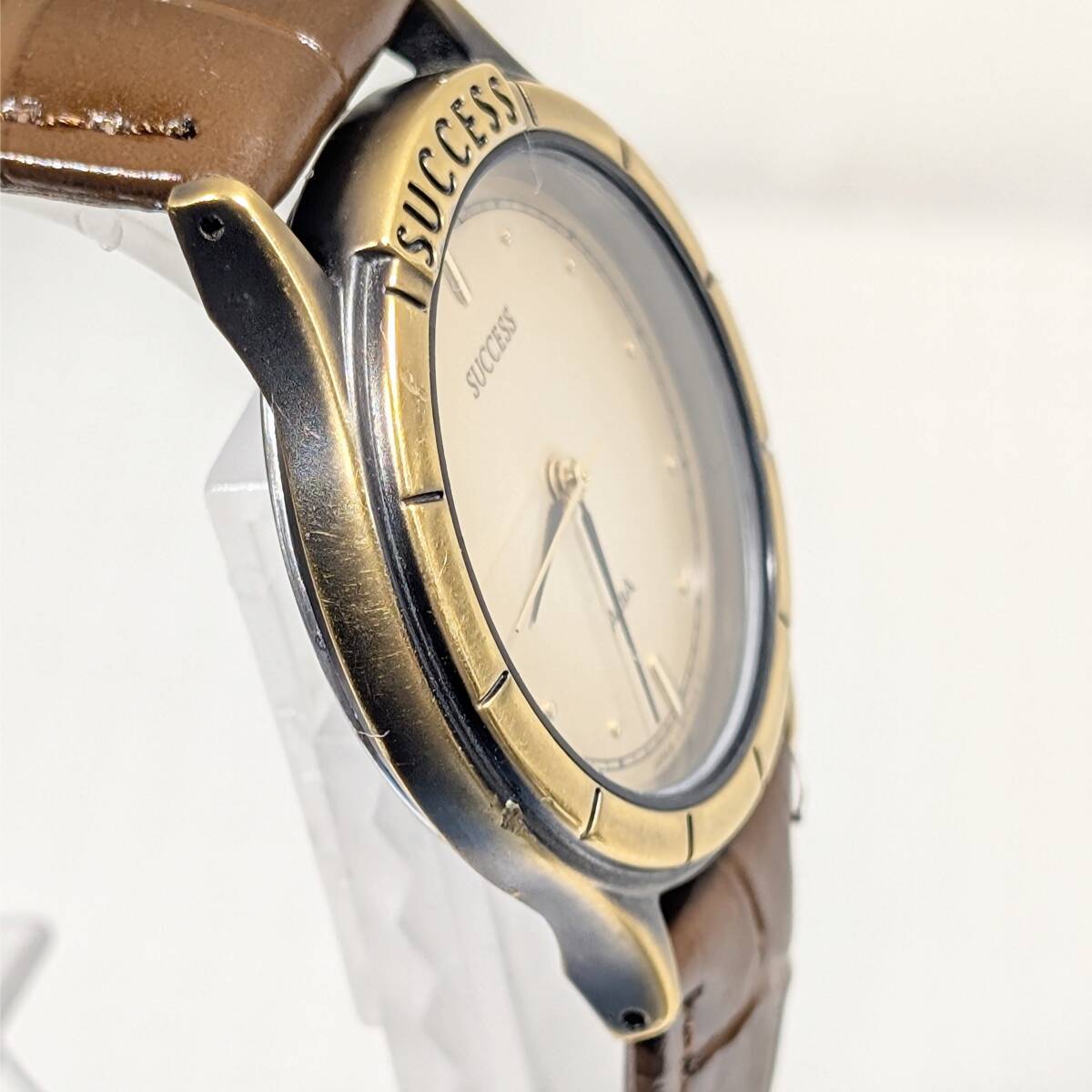 セイコー ALBA　SUCCESS メンズ 電池ベルト交換済み稼働品 G-91