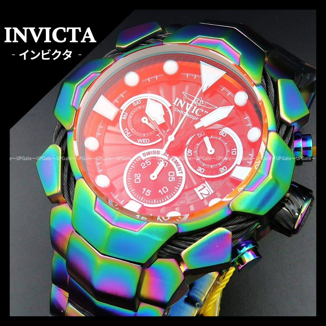 人気★圧倒的造形美★スイスムーブ搭載 INVICTA Bolt 37648　インビクタ　ボルト