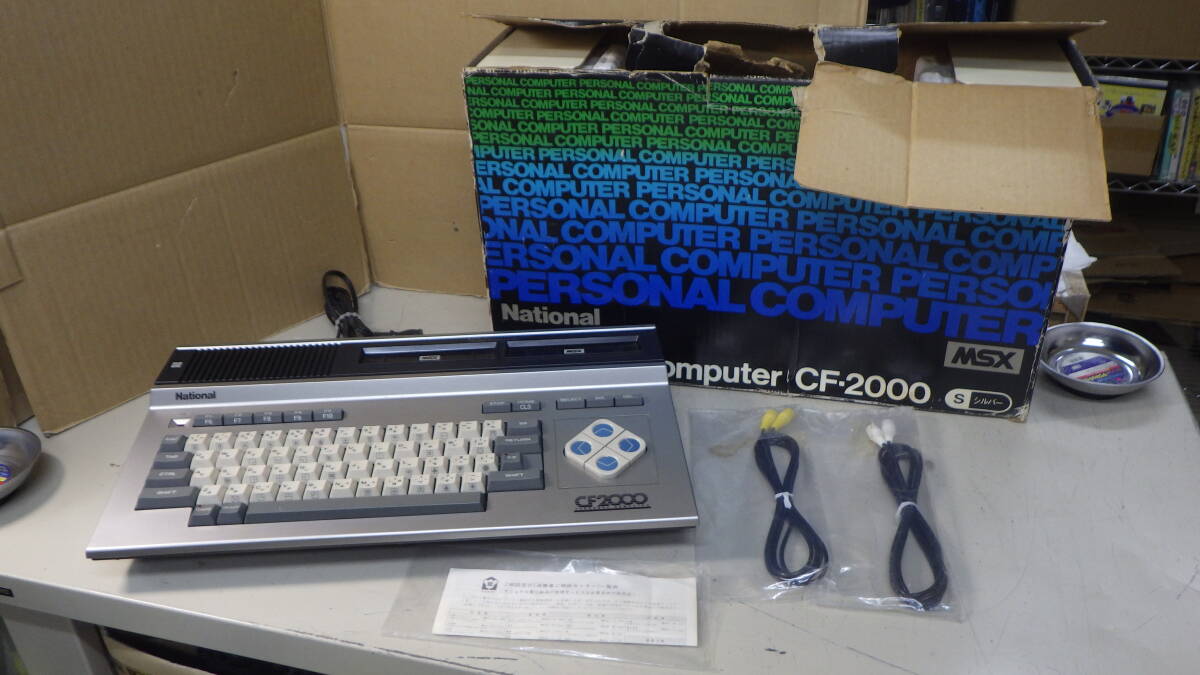 National/ナショナル2スロット搭載モデル/MSXキングコングCF-2000中古即決