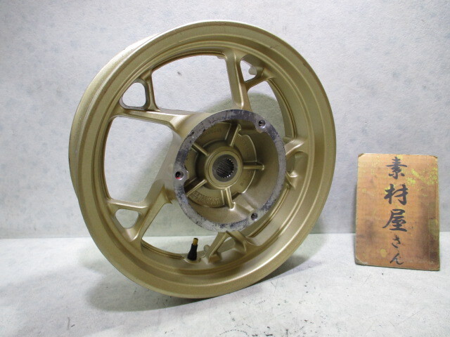 5★XMAX用リアホイール307　純正.めくれ無.14×4.00.X-MAX250.〔検索用〕SG42J.SG70J.300.400.N-MAX.グランドマジェスティ.マジェスティS
