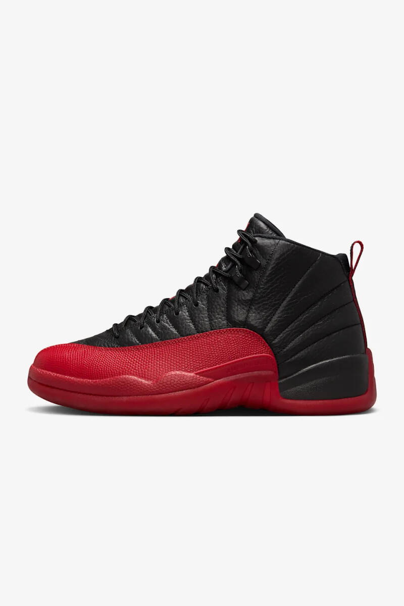 AIR JORDAN 12 RETRO "FLU GAME BLACK AND VARSITY RED"(2025) CT8013-002 (ブラック/バーシティレッド)