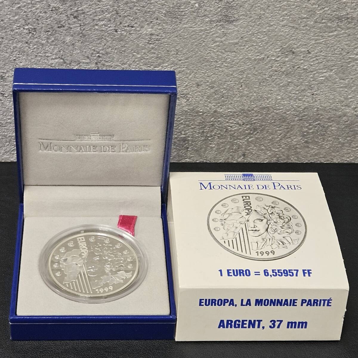 4433 フランス 1ユーロ 銀貨 1999年 モネドパリ EURO(ヨーロッパ 4433 フランス 1ユーロ 銀貨 1999年 モネドパリ EURO(ヨーロッパ