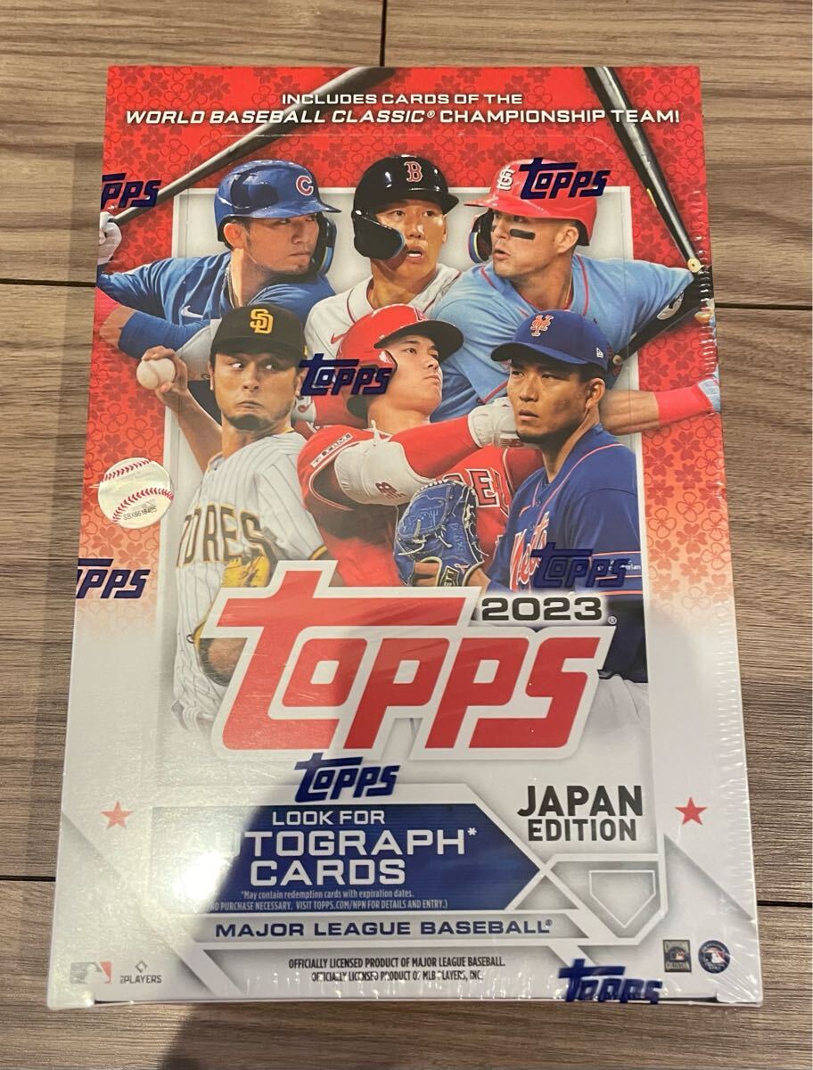 2023 Topps MLB Baseball JAPAN SPECIAL EDITION トップス MLB ベースボール ジャパン スペシャル エディション 未開封シュリンク付き