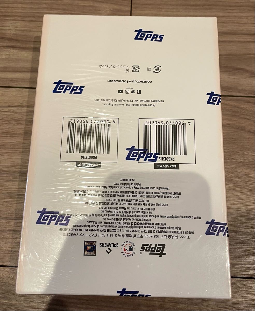 2023 Topps MLB Baseball JAPAN SPECIAL EDITION トップス MLB ベースボール ジャパン スペシャル エディション 未開封シュリンク付き