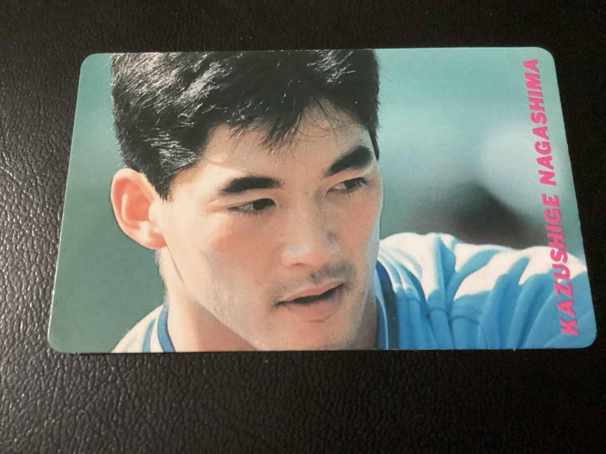 良品　カルビー91年　長嶋（ヤクルト）No.34　プロ野球カード