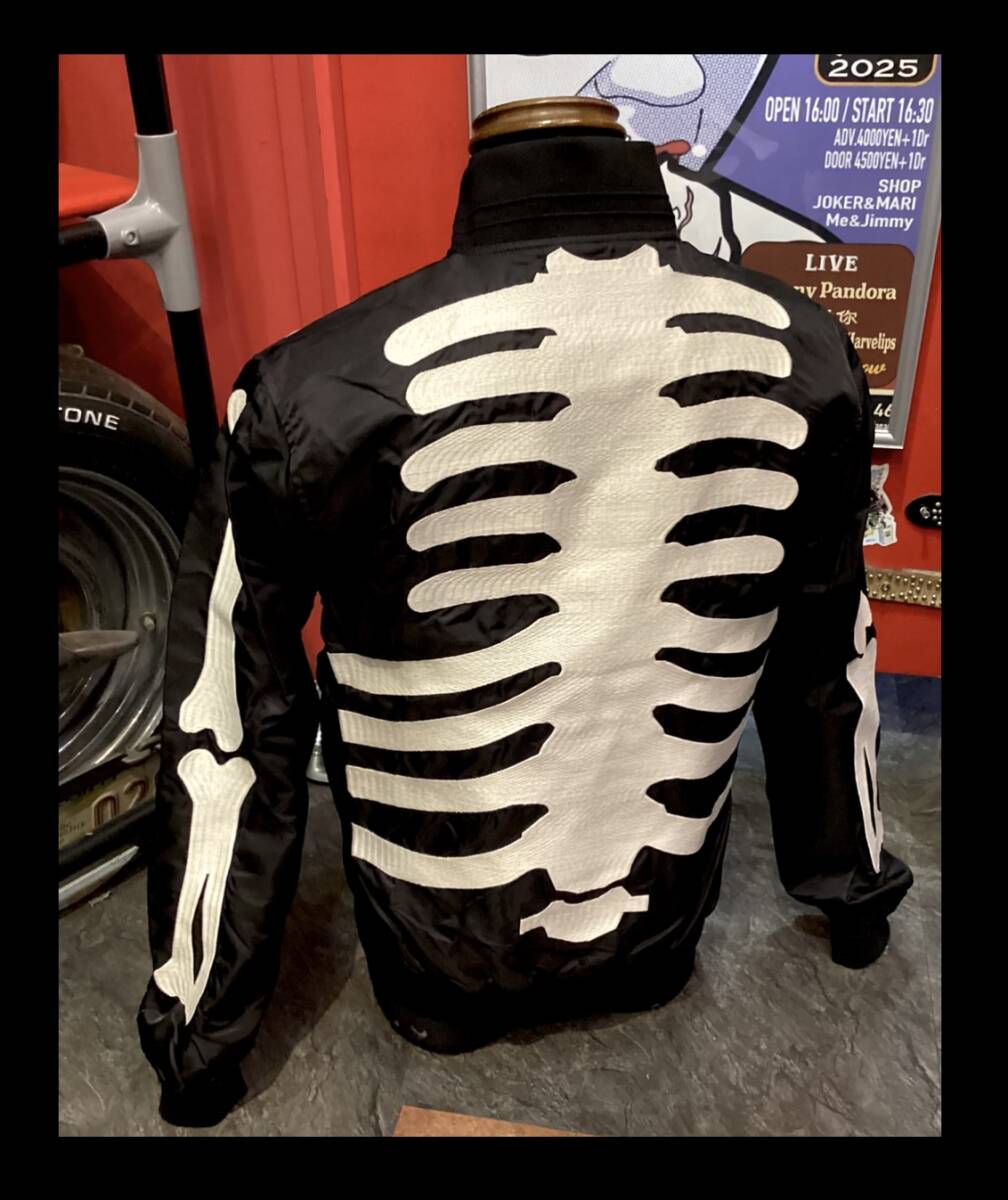  Vanson * новый товар *2502* жакет [L size] Skull *NVJK-2502* Biker * череп *ne балка ma Индия *VANSON* american длинный li балка 55