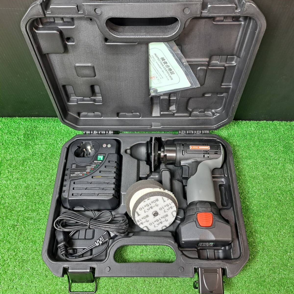 未使用品(店頭展示品)】〇埼玉精機 コードレスミニポリッシャー U-EP83