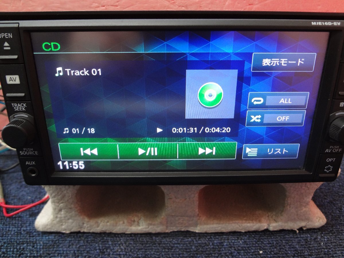 !_* Nissan оригинальный MJE16D-EV Memory Navi Full seg /CD/Bluetooth/USB 2016 год производства карта данные 2019 год 7 широкий E1 *