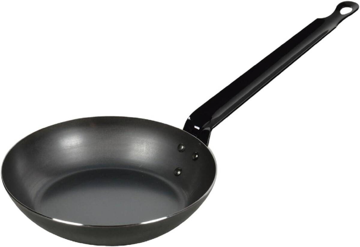 パール金属 鉄フライパン 18cm IH対応 鉄職人 日本製 ブラック HB-1517