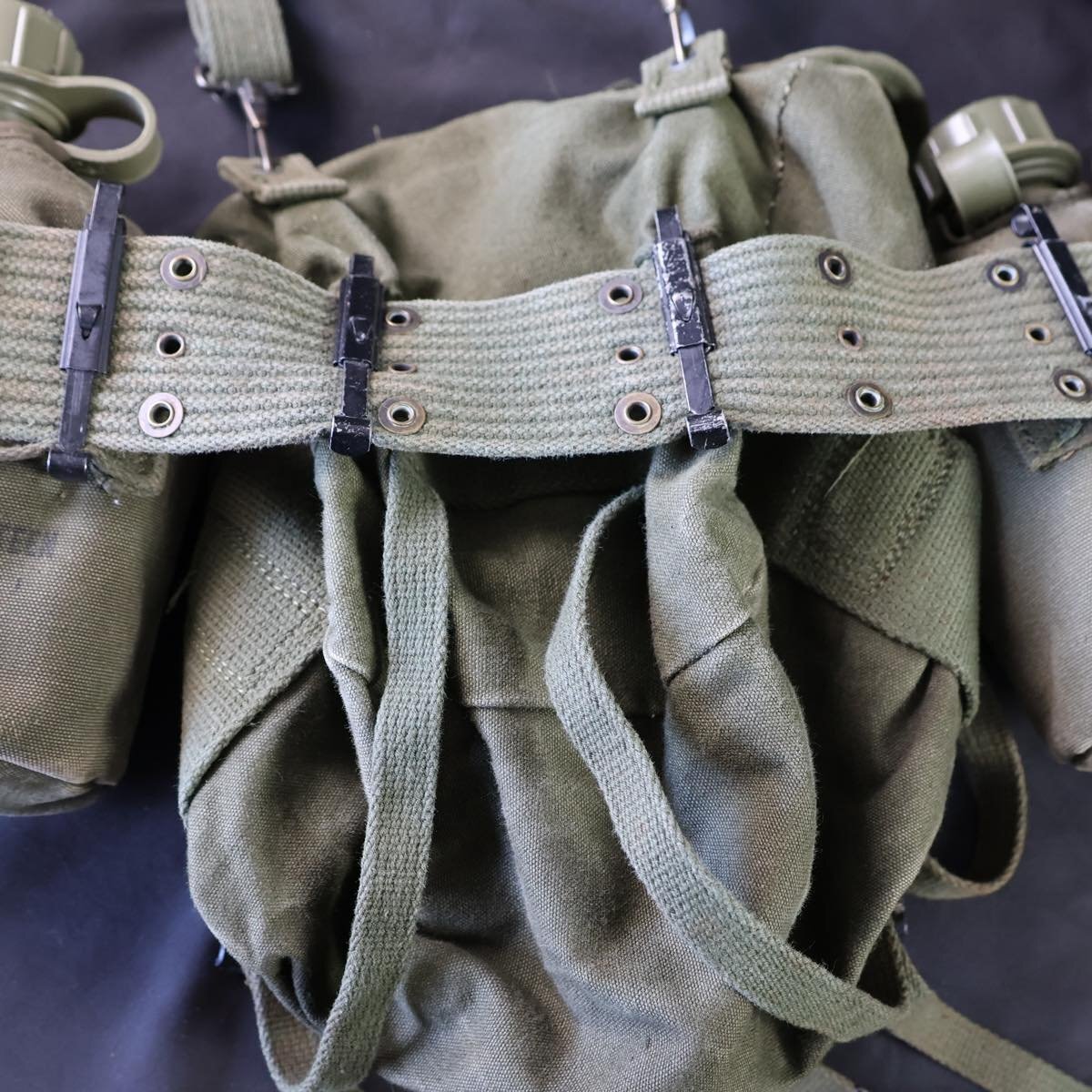 アメリカ軍　ベトナム戦争　実物　M-1956　個人装備セット 米軍放出品 アメリカ軍 M1956 個人装備 ベトナム戦争 ナム戦 #S