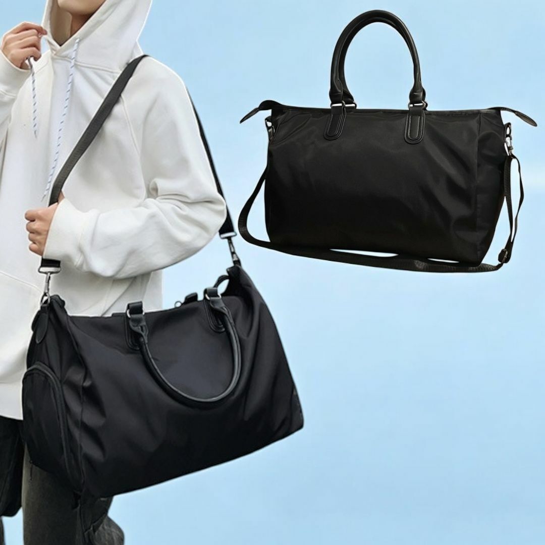  сумка "Boston bag" Carry on сумка дорожная сумка сумка на плечо 2way бизнес командировка путешествие путешествие Jim новый товар чёрный цвет бесплатная доставка самый короткий отправка 