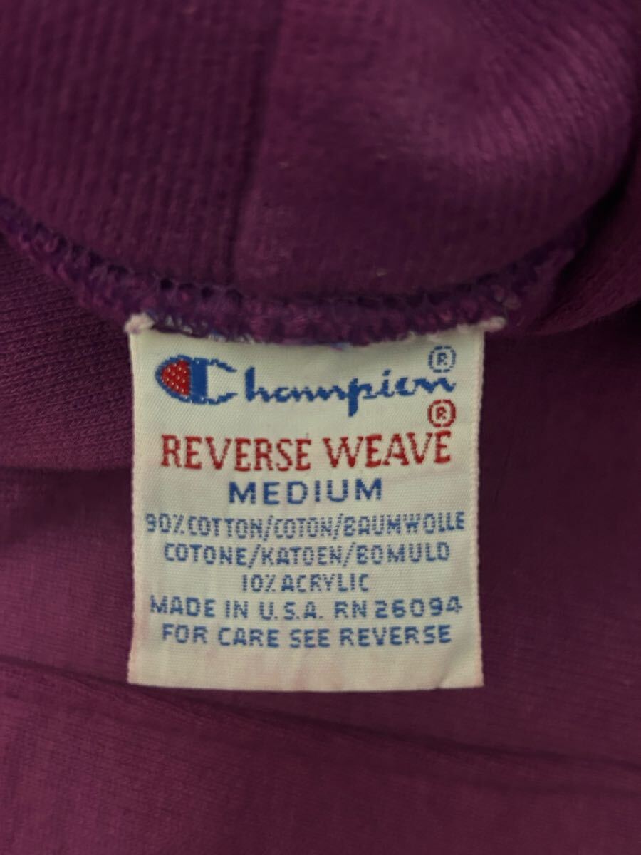 Champion リバースウィーブ パーカー 刺繍タグ 90s 青目 Reverse Champion リバースウィーブ パーカー 刺繍タグ 90s 青目 Reverse