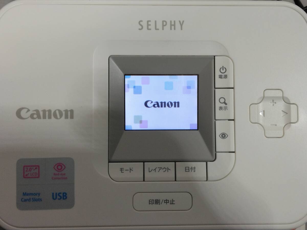 * электризация проверка settled Canon Canon compact фотопринтер -SELPHY CP740!80 размер отправка 
