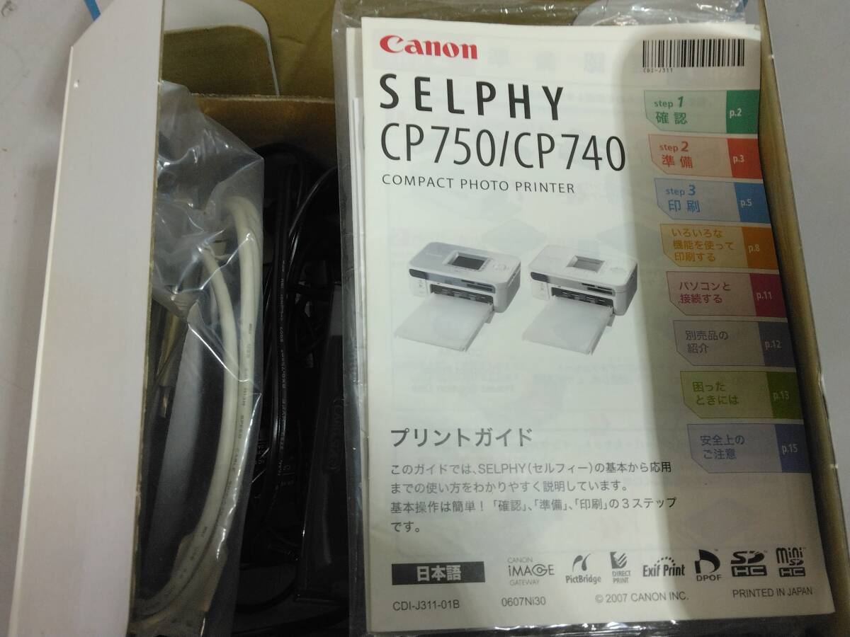* электризация проверка settled Canon Canon compact фотопринтер -SELPHY CP740!80 размер отправка 