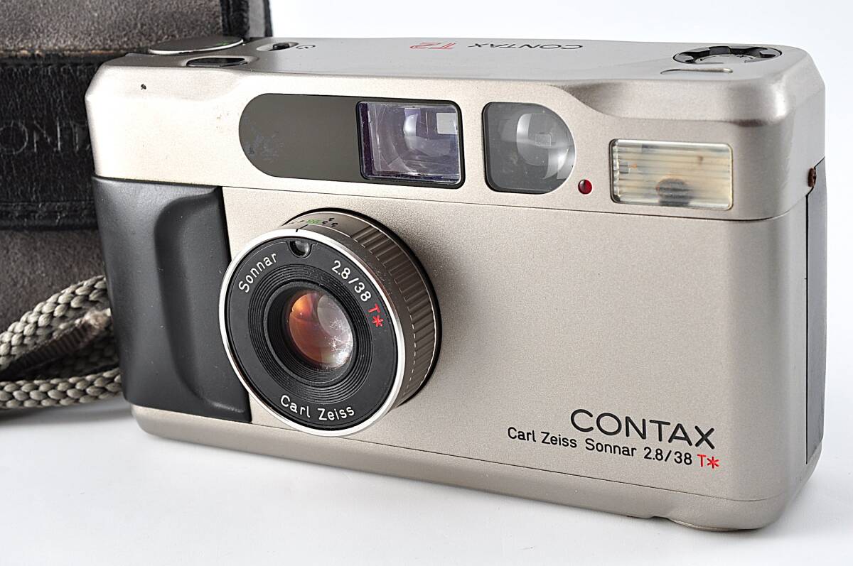 CONTAX Contax T2 Carl Zeiss Sonnar f2.8 38mm T* compact пленочный фотоаппарат #1080