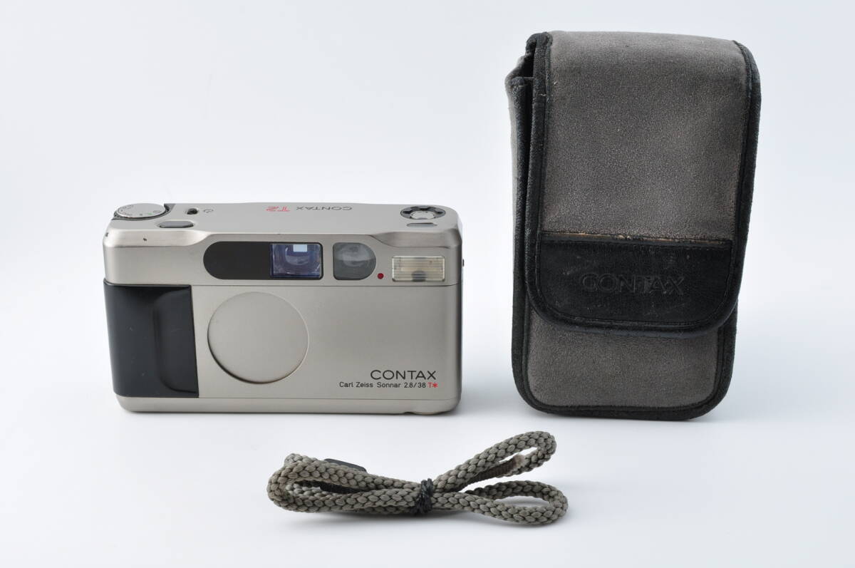 CONTAX Contax T2 Carl Zeiss Sonnar f2.8 38mm T* compact пленочный фотоаппарат #1080