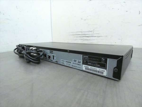 美品◎TOSHIBA REGZA BDレコーダー DBR-E507 500GB Amazon | 東芝 500GB HDD/2チューナー搭載3D対応ブルーレイ