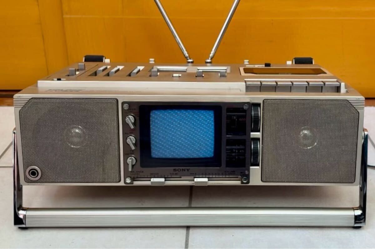 SONY - ☆希少☆SONY FX-400 TRYZEE 白黒テレビ 通電確認済みの