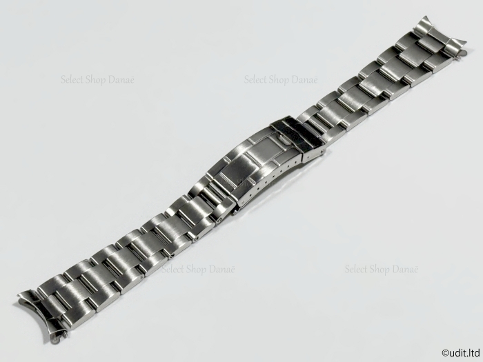 ラグ幅20mm ロレックス対応 ヘアライン メタルブレス 腕時計ベルト ブレスレット 腕時計ベルト 舊サブマリーナ 等に