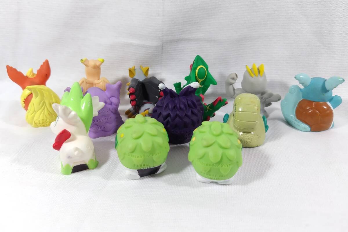 ☆ポケモンキッズ指人形 ソフビ 12体☆中古品 ☆ポケモンキッズ指人形 ソフビ 12体☆中古品