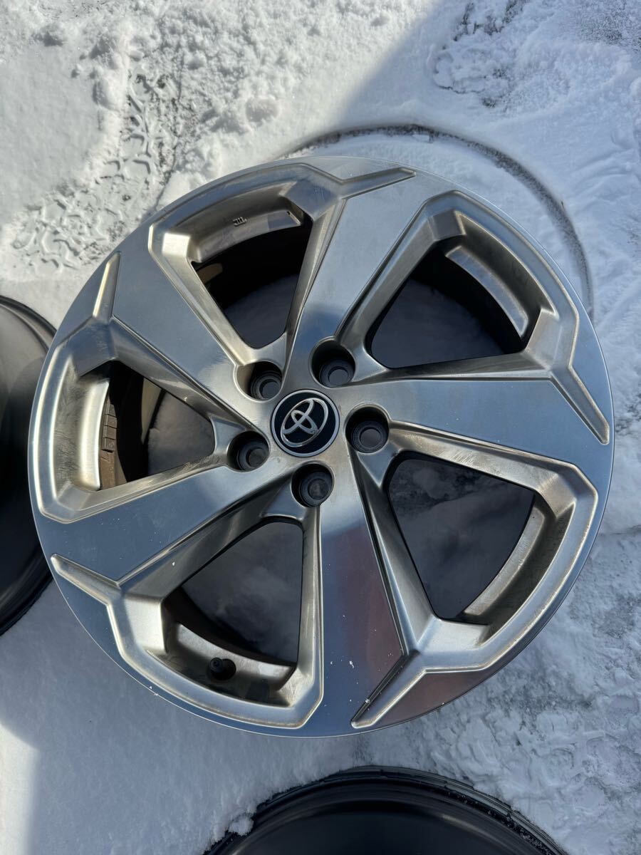 トヨタRAV4純正ホイール 18インチ 4本 アルミホイール(5穴 トヨタRAV4純正ホイール 18インチ 4本 アルミホイール(5穴