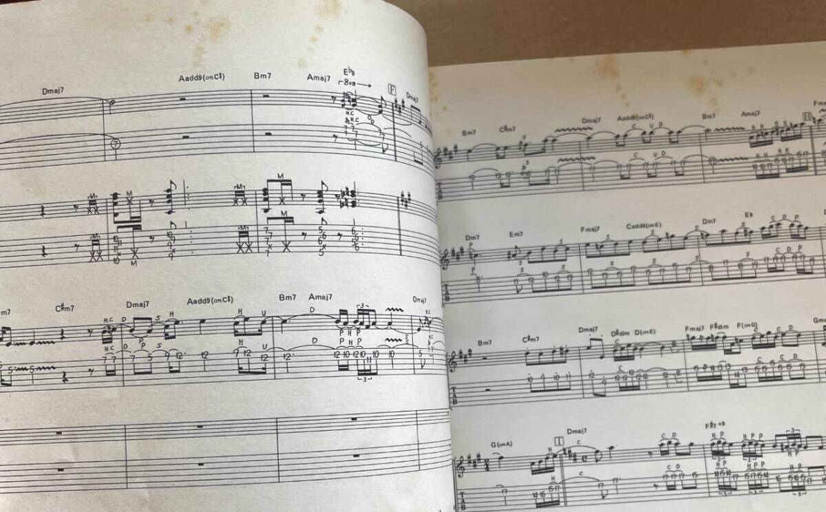 ★ ラリーカールトン Larry Carlton 夜の彷徨 ギタータブ譜 楽譜 スコア FUSION フュージョン_画像4