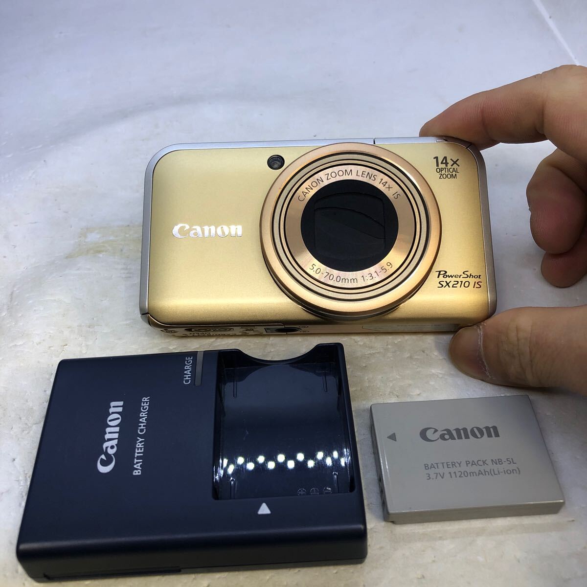 canon PowerShot sx210 IS 充電器・バッテリー付
