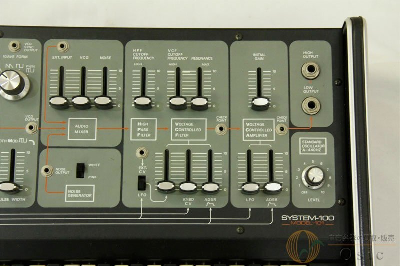 [中古] Roland SYSTEM-100 Model 101 シンセサイザー 1975年に発表されたセミモジュラーシンセの名機 [OL621]【神戸店在庫】