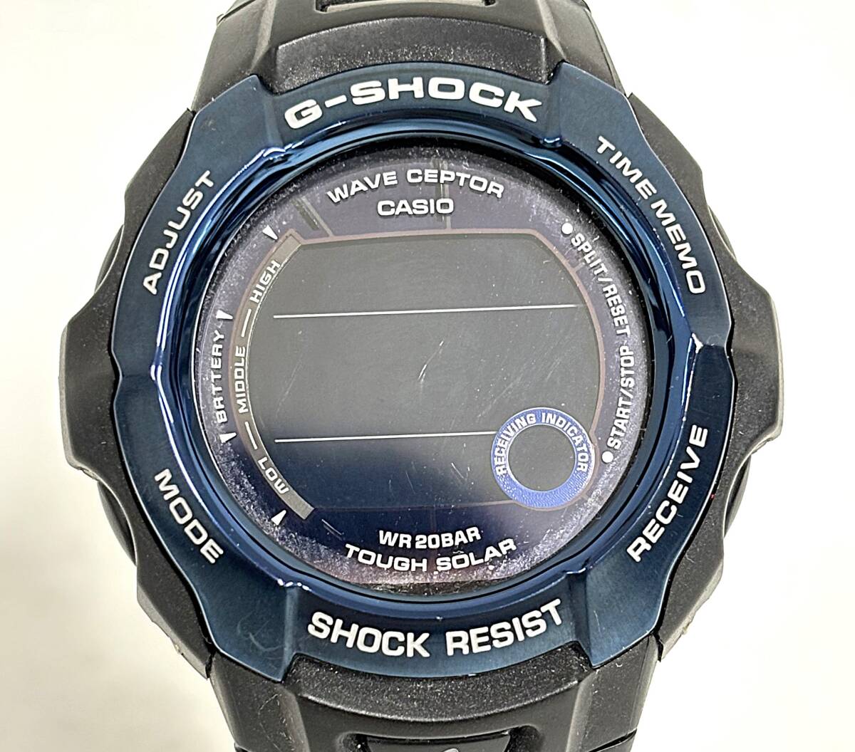 CASIO／カシオ／G-SHOCK／ジーショック／GW-700BDJ／デジタル／電波ソーラー／腕時(shí)計(jì)／時(shí)計(jì)／稼働品／通電確認(rèn)済／動(dòng)作未確認(rèn)／現(xiàn)狀品