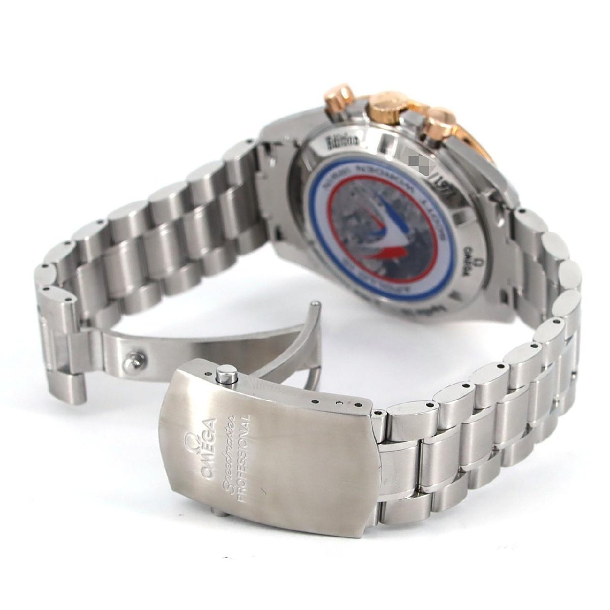 !_ Omega Speedmaster Pro PG комбинированный * Apollo 15 номер 35th LTD 3366.51 SSxPG ручной завод 