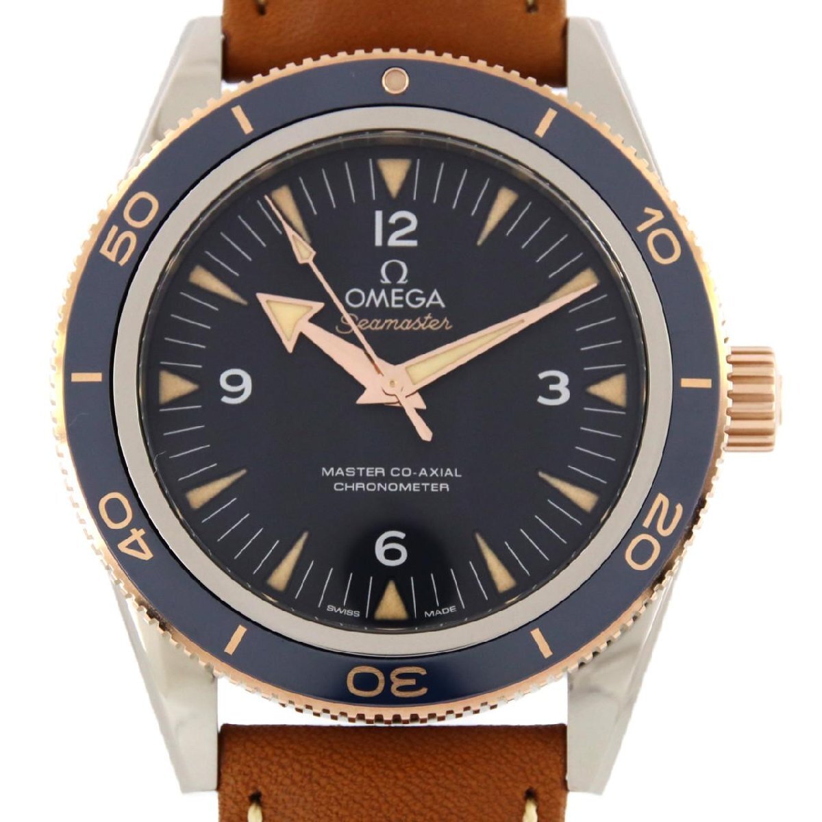 [ новый товар ] Omega Seamaster 300 TIxPG 233.62.41.21.03.001 TIxPG самозаводящиеся часы 