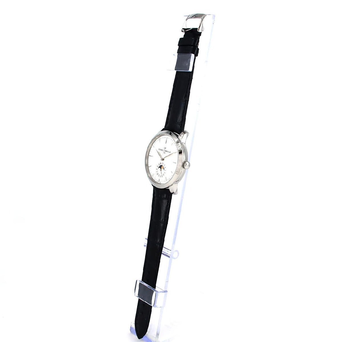 【新品】ジラール・ペルゴ 1966デイト&ムーンフェイズ 49545-11-131-BB60 SS 自動巻_画像2