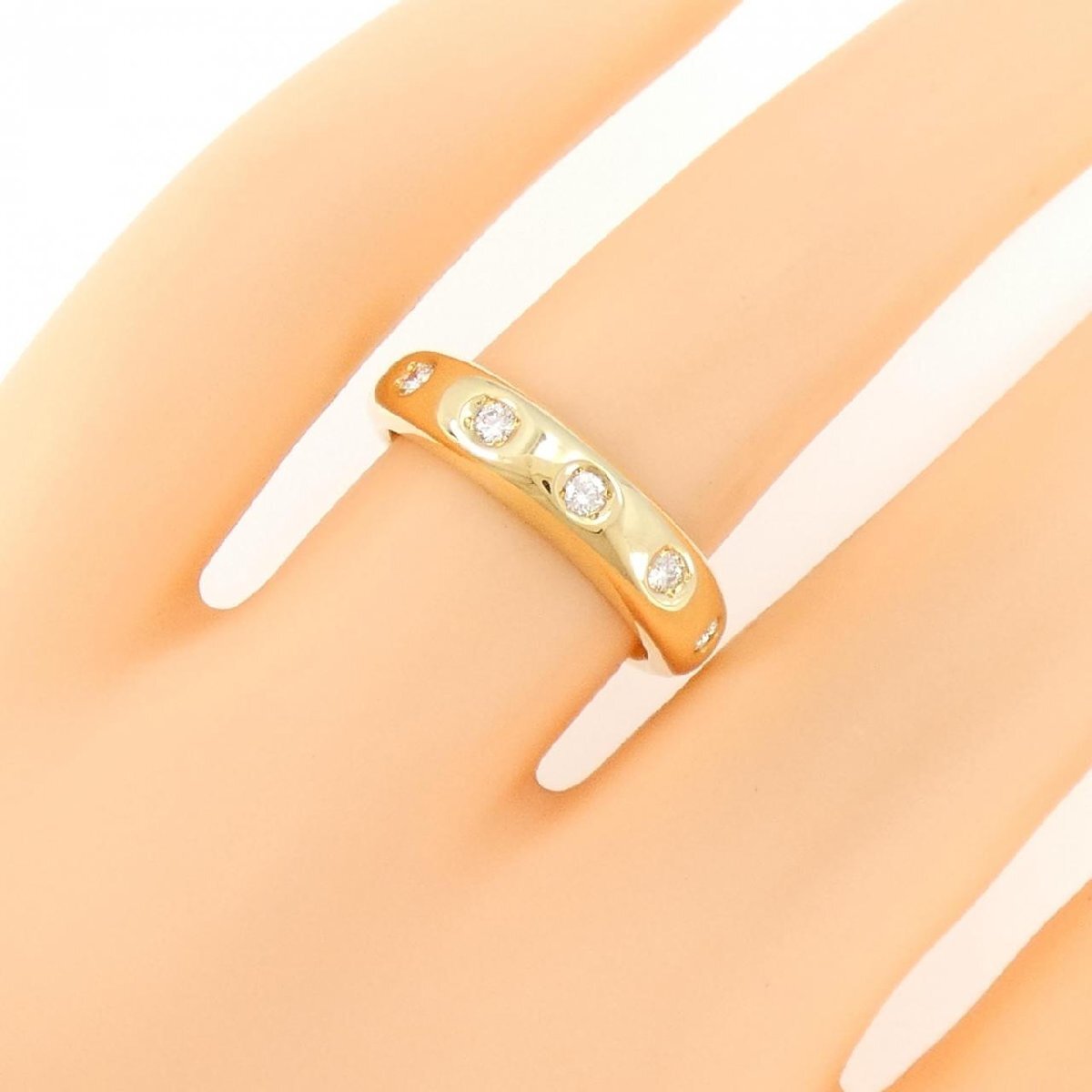 ミキモト ダイヤモンド リング 0.11CT
