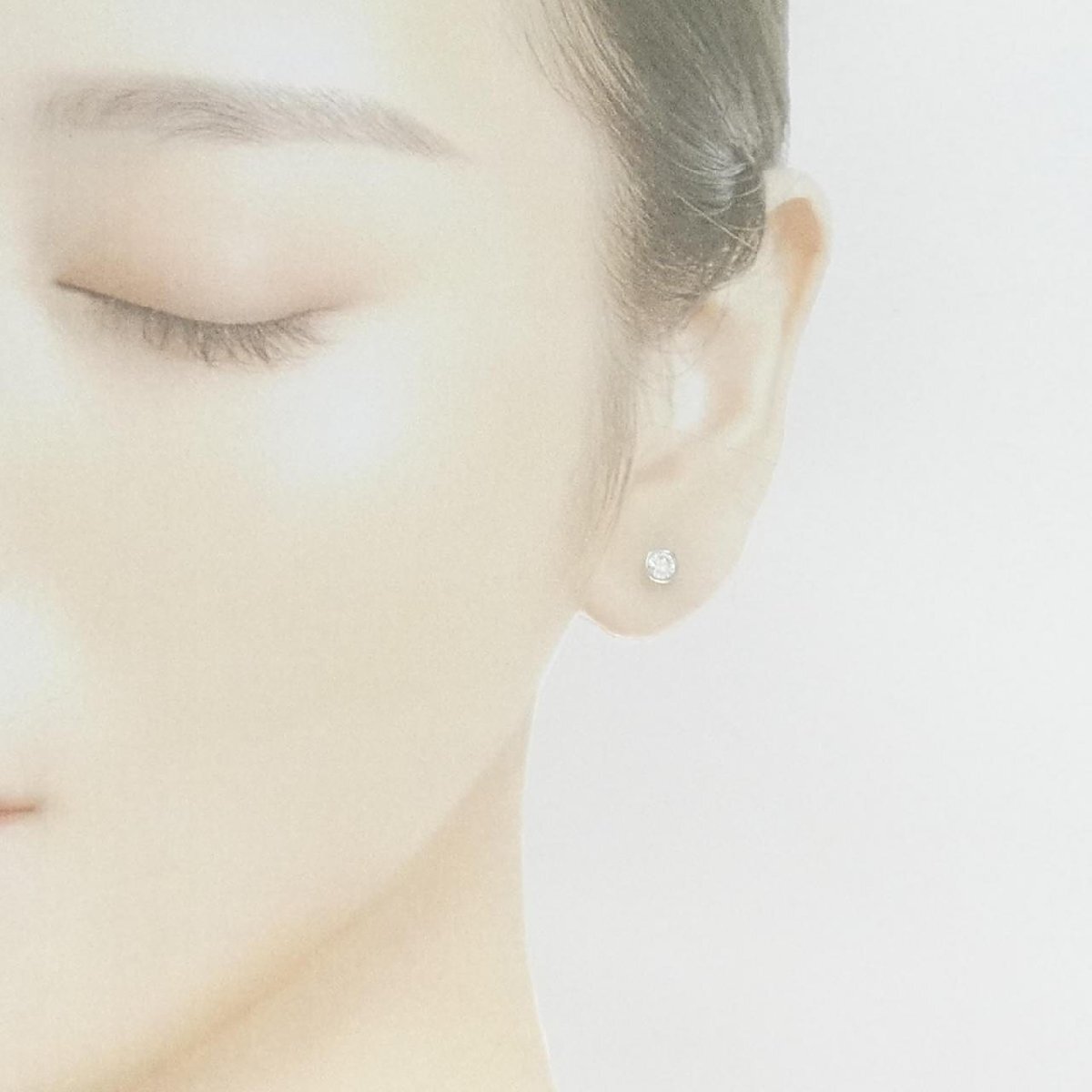 【リメイク】PT/ST ダイヤモンド ピアス 0.201CT 0.204CT G SI2 Good