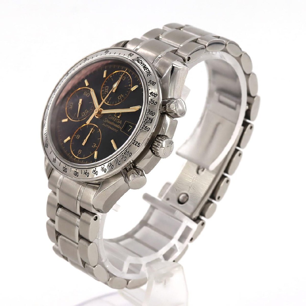  Omega Speedmaster Date 3513.54 SS самозаводящиеся часы 