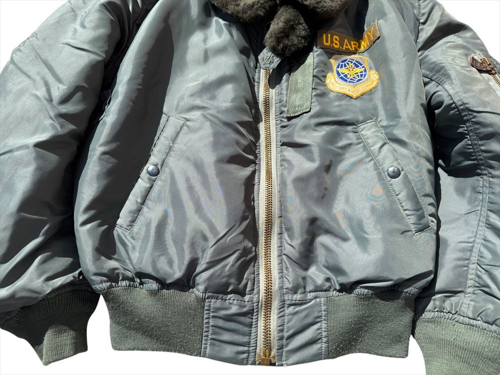 1円スタート☆HOUSTON B-15C FLIGHT JACKET/フライトジャケット 1円スタート☆HOUSTON B-15C FLIGHT JACKET/フライトジャケット