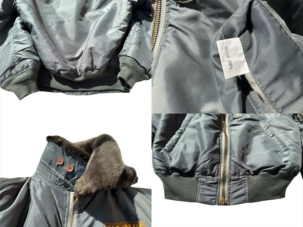 1円スタート☆HOUSTON B-15C FLIGHT JACKET/フライトジャケット 1円スタート☆HOUSTON B-15C FLIGHT JACKET/フライトジャケット