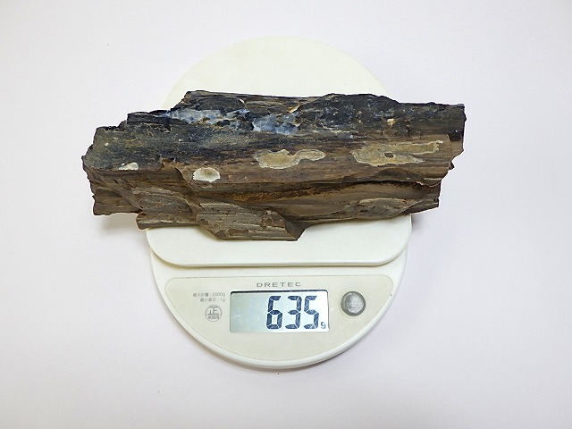 ☆ 天然石 鑑賞石 黒珪化木 木化石 ② 約635g 観賞石 ☆ 天然石 鑑賞石 黒珪化木 木化石 ② 約635g 観賞石