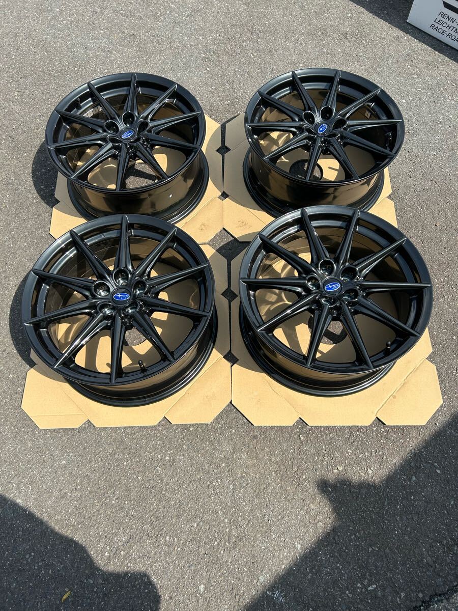 スバル BRZ(ZD8) STI Sports 18インチ純正アルミホイール 4本 スバル BRZ(ZD8) STI Sports 18インチ純正アルミホイール 4本