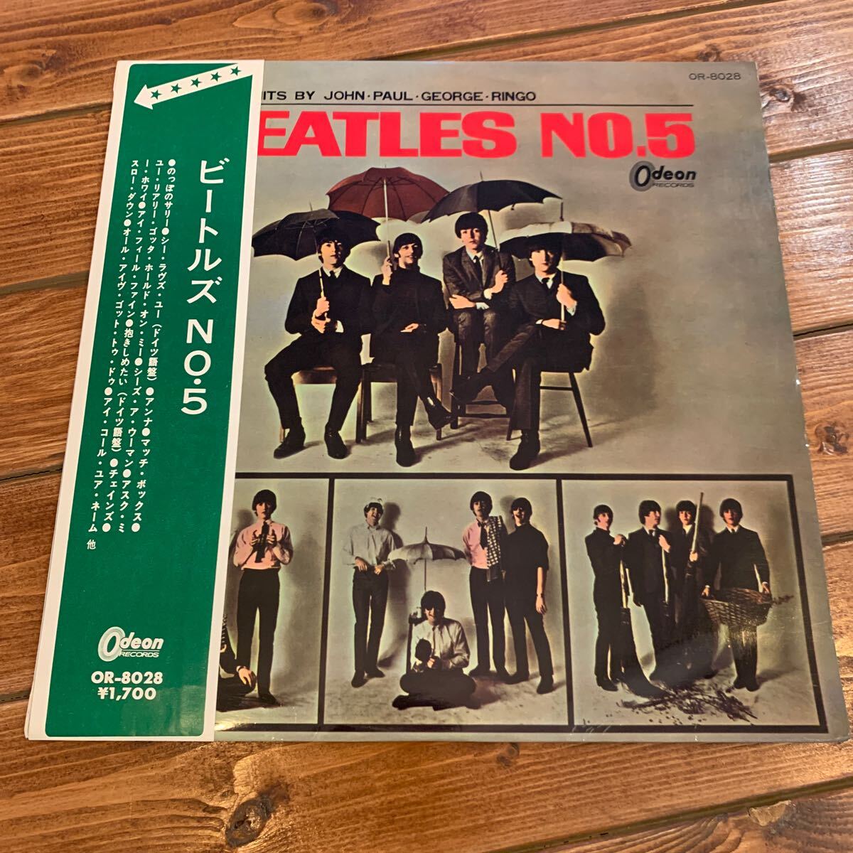 LP レコード◇ビートルズ BEATLES NO.5◇オデオン Odeon OR-8028 LP レコード◇ビートルズ BEATLES NO.5◇オデオン Odeon OR-8028